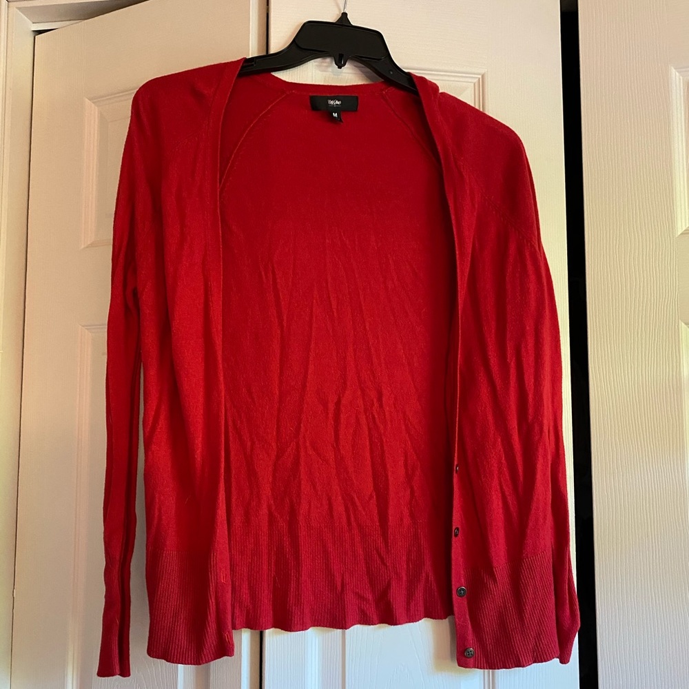 Red Mossimo cardigan